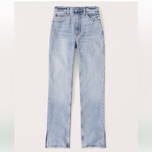 Ultra High Rise 90s Straight Jeans Short